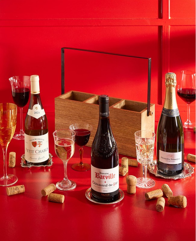 Signature French Wine Caddy